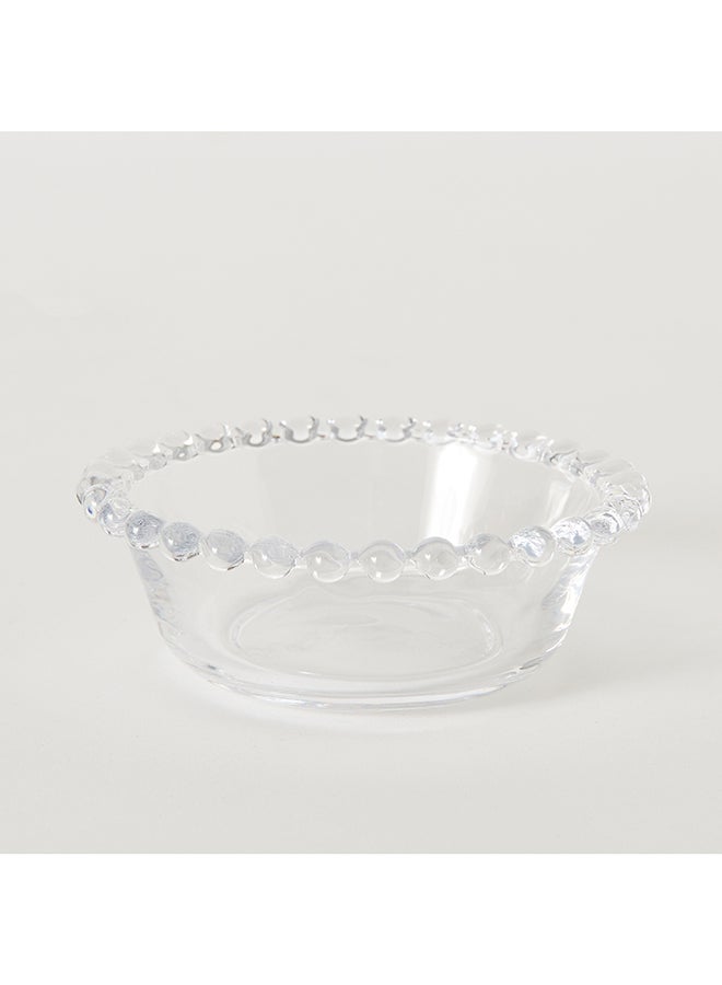 Home Box Merriam Beaded Serving Bowl - Green - 12 cm - Image 4